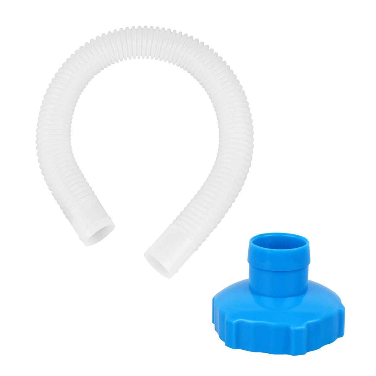 CNGGV 25016 pool skimmer hose connected to 1.5-inch systems for reliable circulation.