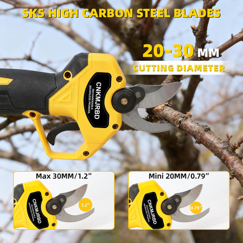CNKMJRBD LCD display shows battery life and mode for precise work.