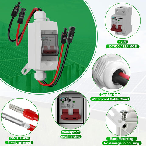 CNLonQcom IP65 waterproof box close-up with rugged outdoor protection
