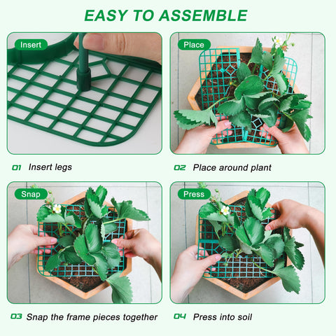 CNNIK easy snap-together assembly saves time and storage space.