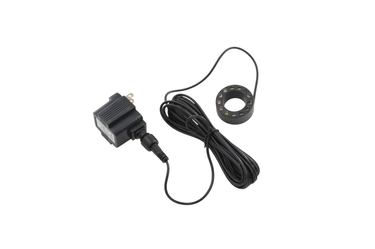 CNZ 12-LED cool white submersible ring around fountain outlet for vivid water glow