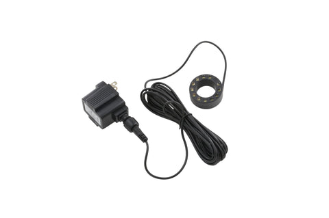 CNZ 12-LED cool white submersible ring around fountain outlet for vivid water glow