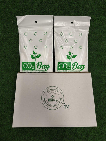 CO2BAG M packaging shows easy setup and clear instructions