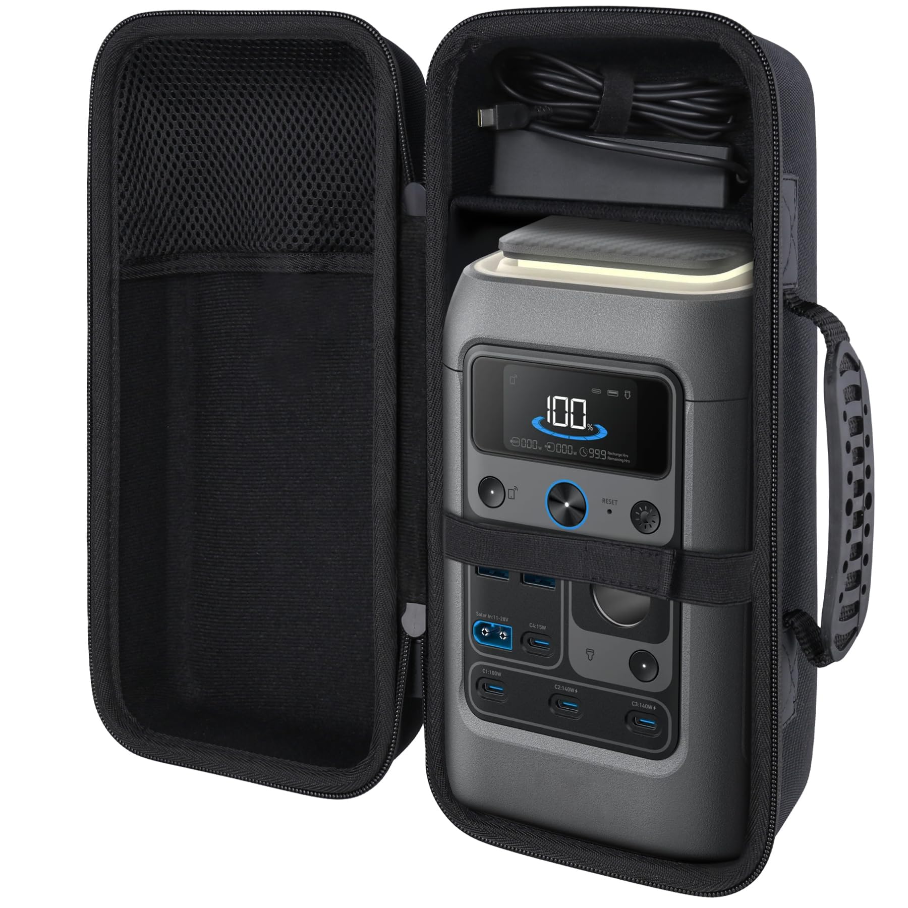 co2CREA SOLIX C300 case exterior for rugged travel protection