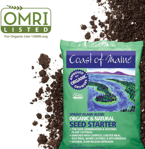 Coast of Maine Sprout Island Blend packaging photo invites confident at-home propagation.