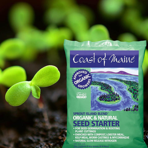 Coast of Maine Sprout Island Blend aids root cuttings propagation with balanced nutrients.