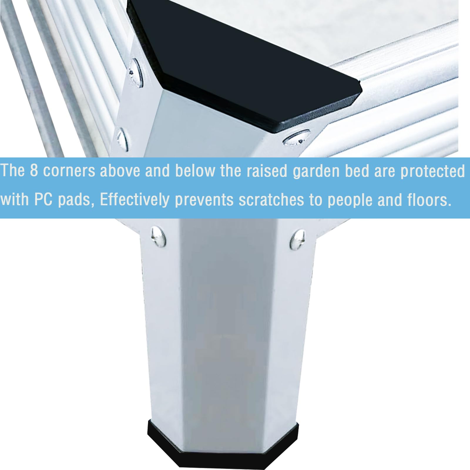 COATTOA soil capacity up to 7.7 cubic feet supports rich planting.
