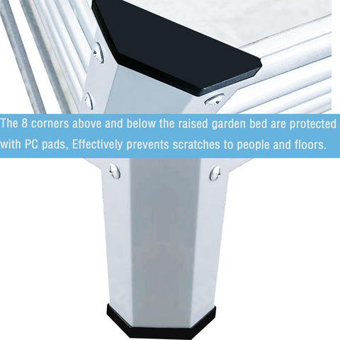 COATTOA soil capacity up to 7.7 cubic feet supports rich planting.