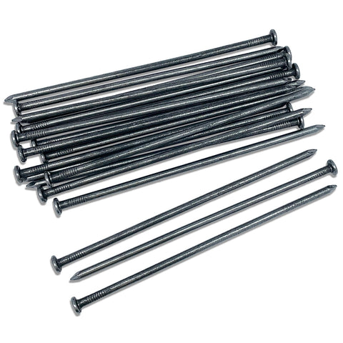 Cobaryen metal nails 10inch landscape spike securing landscape features and pavers.