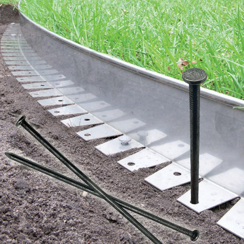 Cobaryen weed barrier stake anchor stabilizing yard areas.