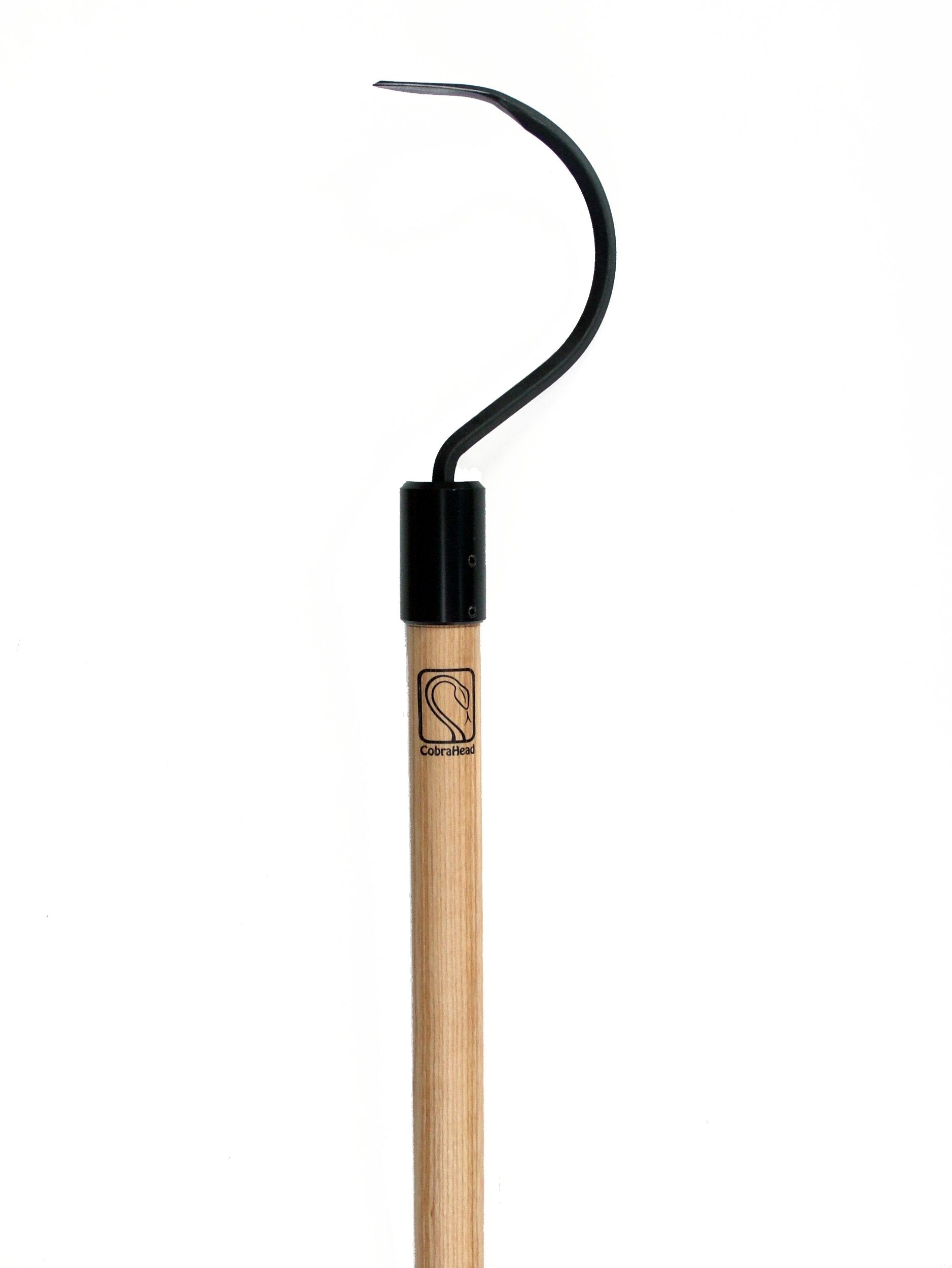 CobraHead long handle weeder blade close-up showing forged steel edge for tough soil