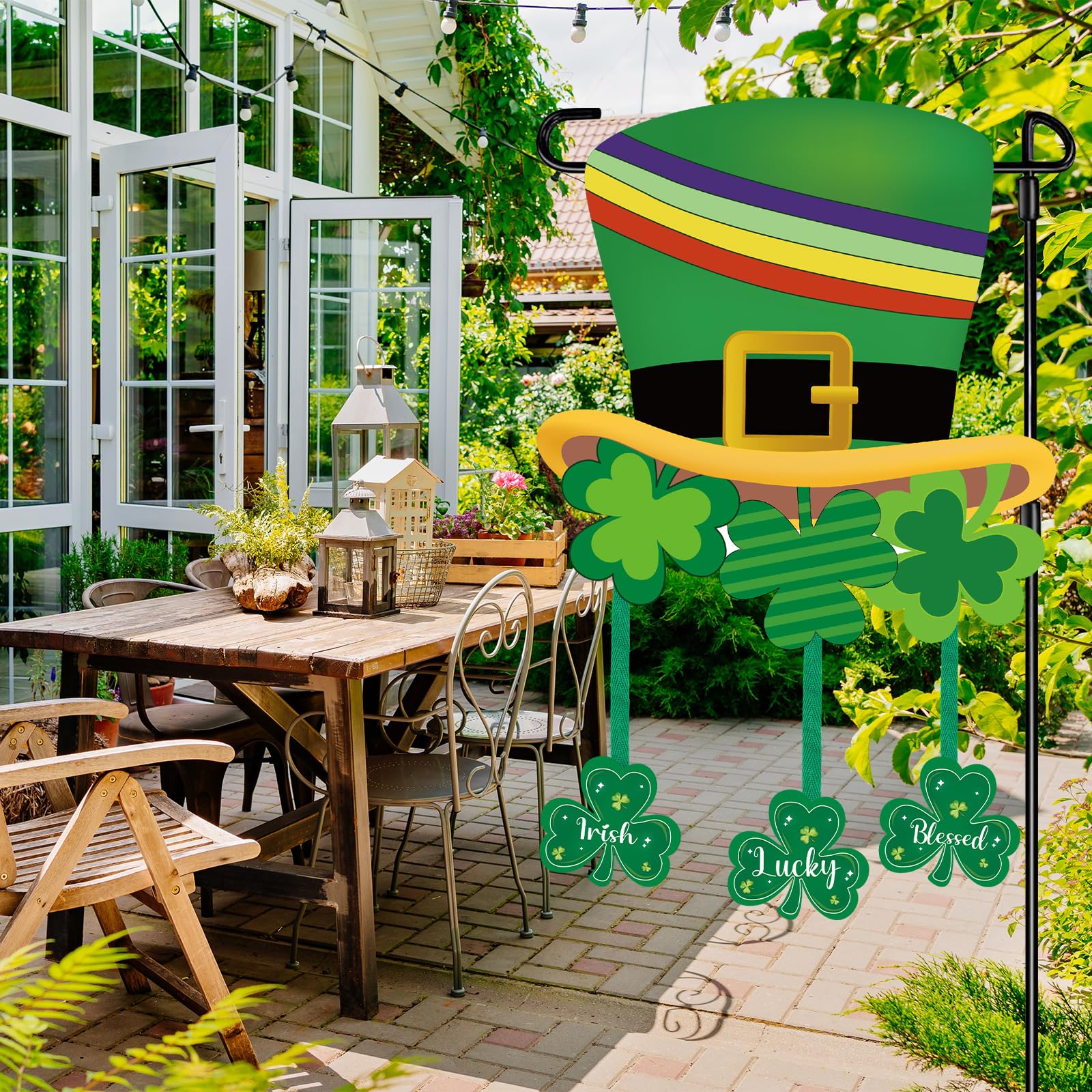COCHIE St Patrick flag on Oxford fabric; fade-resistant and easy to care