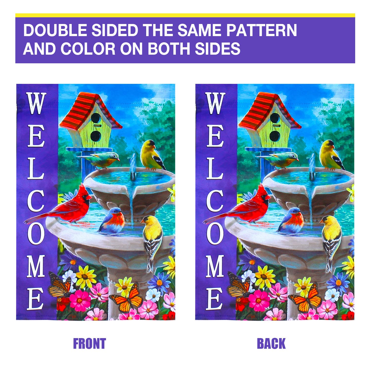 COCJCJ double-needle stitch flag ensures durability and vibrant colors.