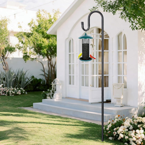 COCONUT 78 floral basket hanger adds color to your garden.