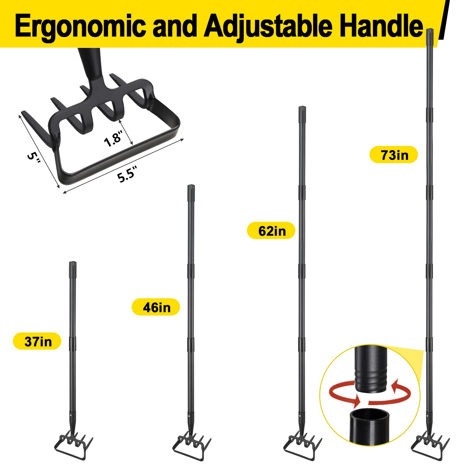 Coconut durable metal blade built to handle tough weed removal