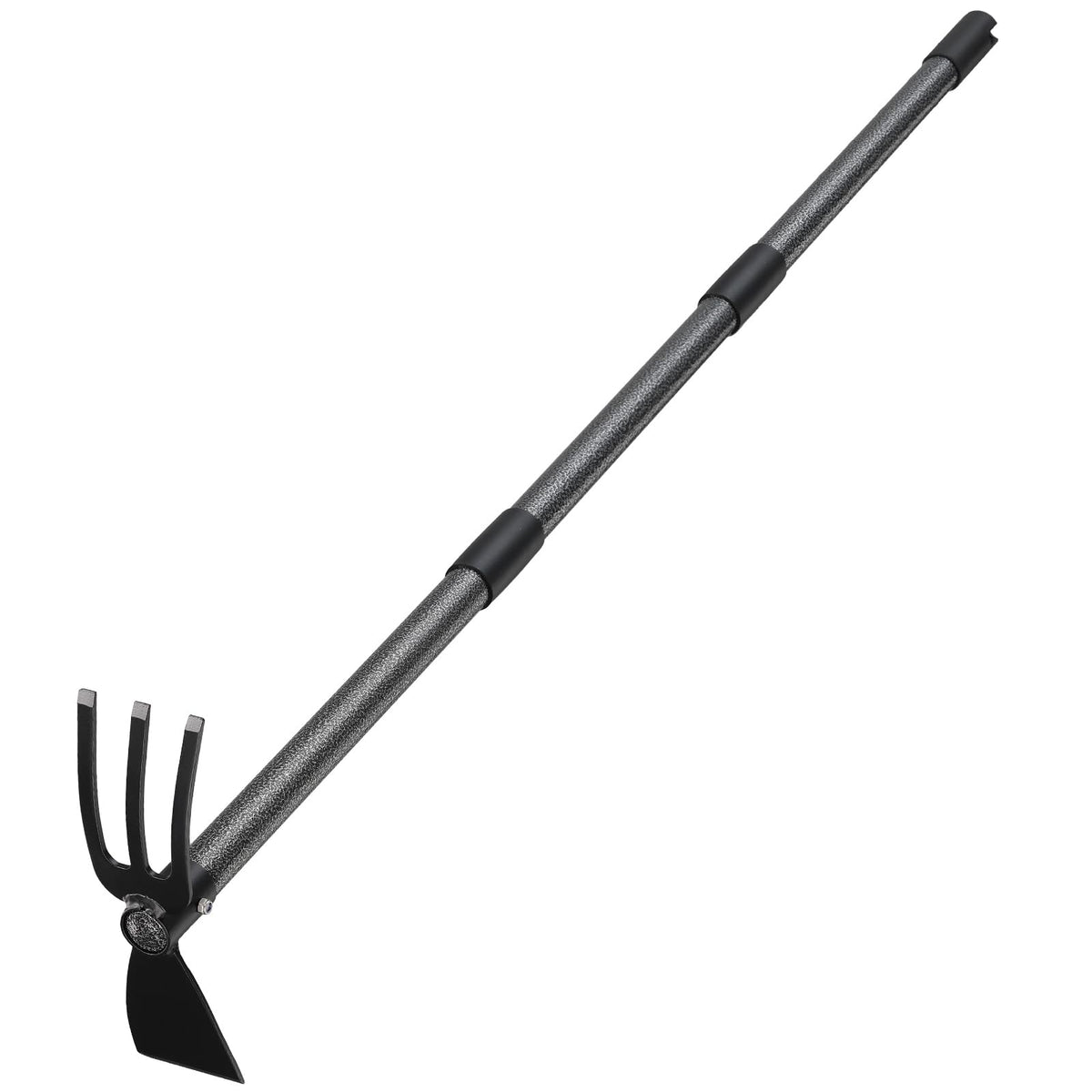 COCONUT hoe garden tool with long handle for efficient weeding and reach.