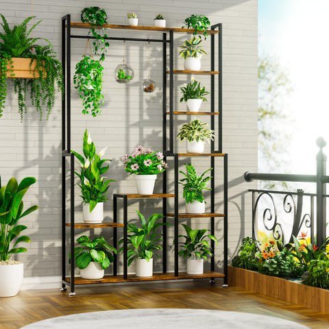Tall stand suited for balcony or patio arrangement