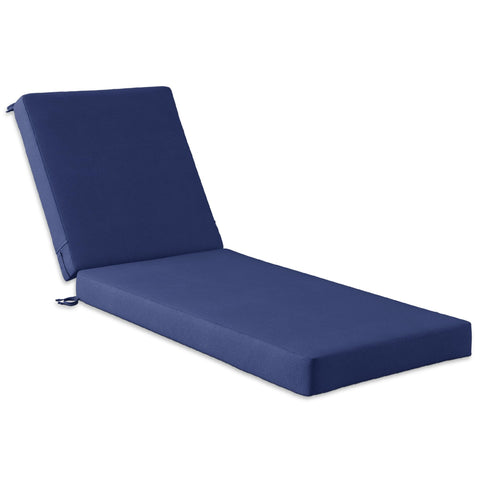Codi Midnight Blue outdoor cushion fabric close-up showing durable, fade-resistant texture.