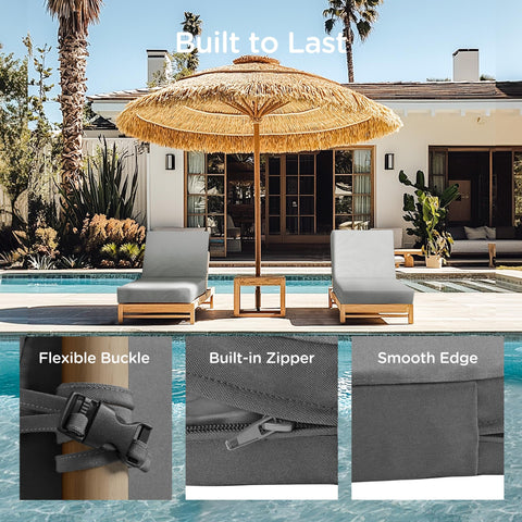 Codi cushions on a non-slip base to prevent shifting while relaxing.