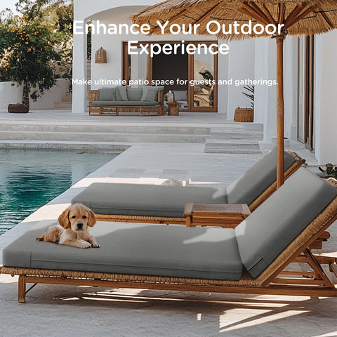 Codi Terra cushion covers are machine washable for easy outdoor care.