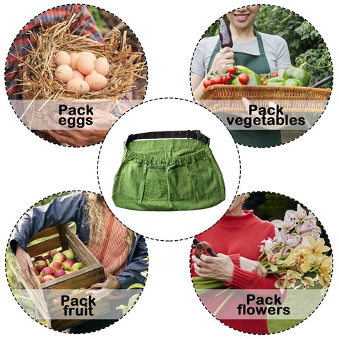 Codree Harvest Apron adjustable waist band for secure fit during long harvests.