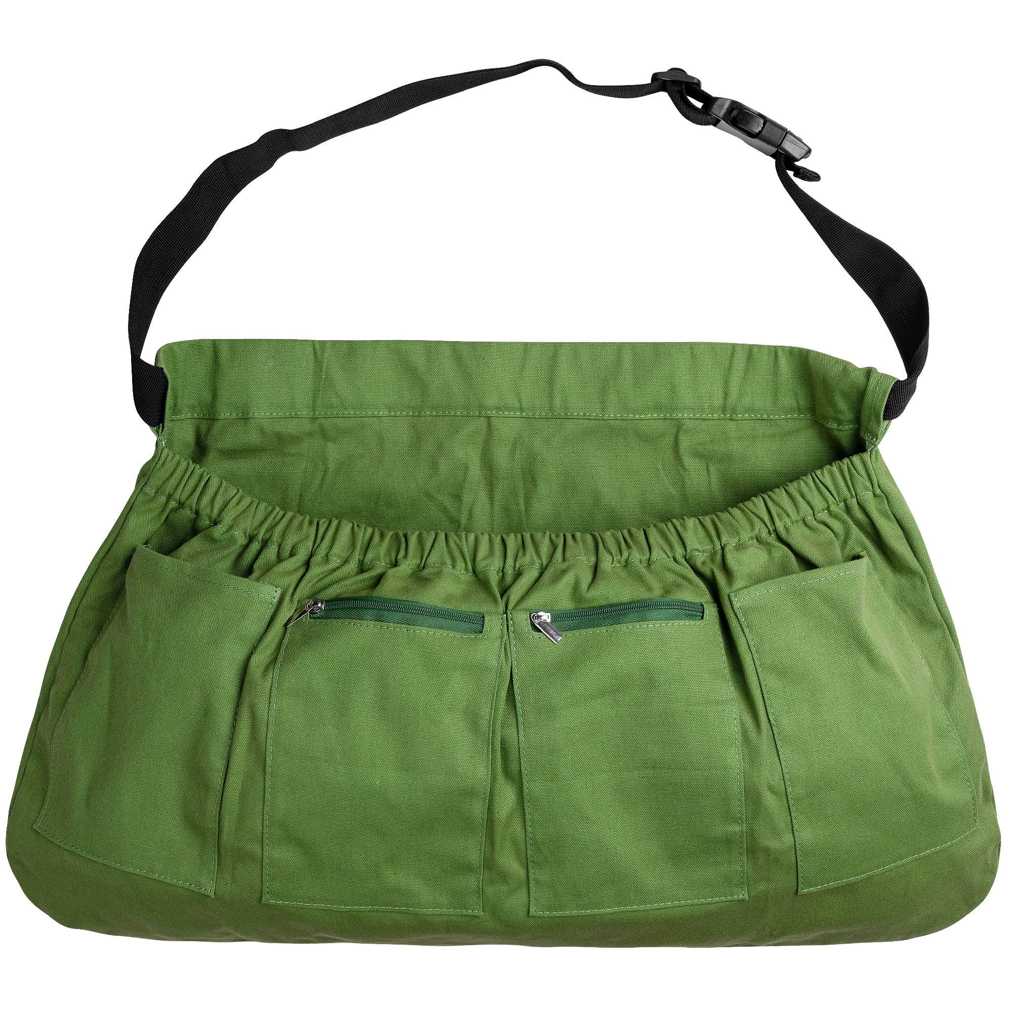 Codree Harvest Apron front view for comfortable, hands-free garden harvesting.
