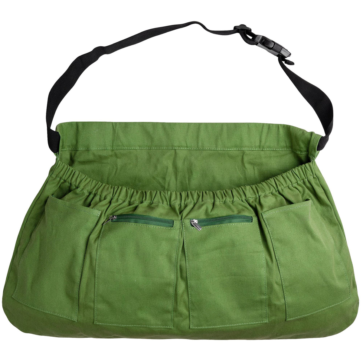 Codree Harvest Apron front view for comfortable, hands-free garden harvesting.