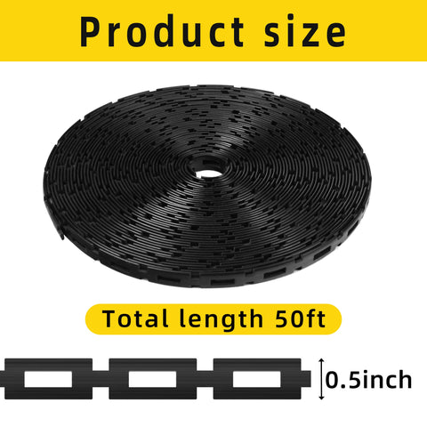 CODREE plastic chain-lock strap for durable tree support