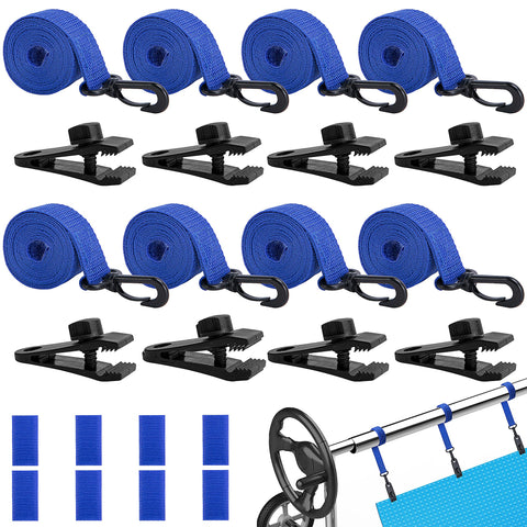 Codree solar cover reel attachment kit packaging in blue for easy setup.