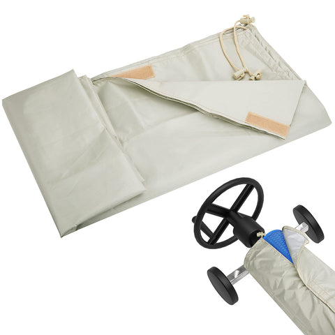 Codree solar reel protective cover fits up to 16ft and shields the blanket from sun and rain.