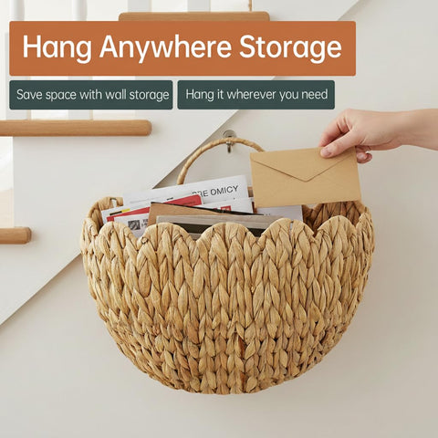 Coeusy flower or toy display basket enhances cozy home décor.