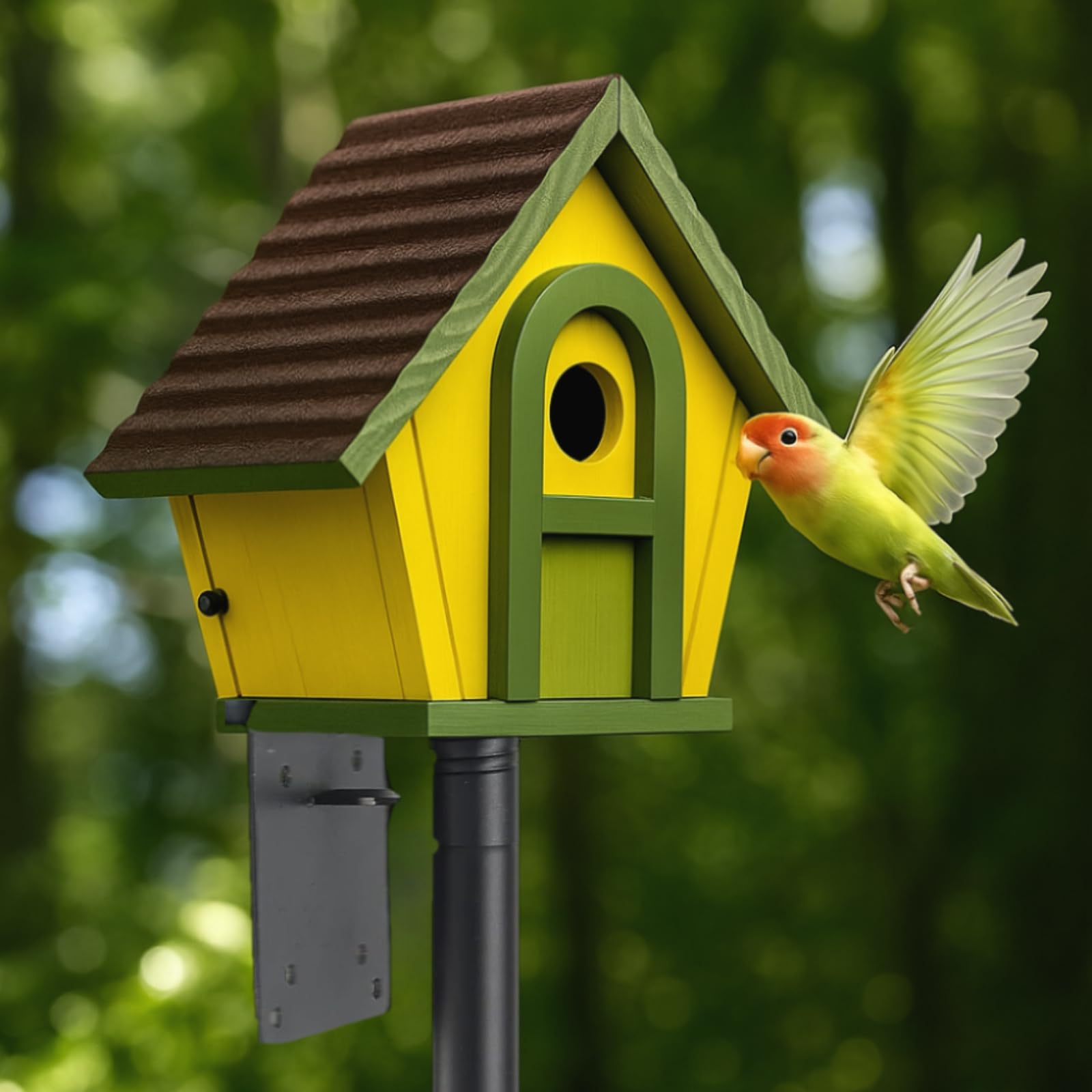 Cogardenshower anti tip stability for confident outdoor birding.