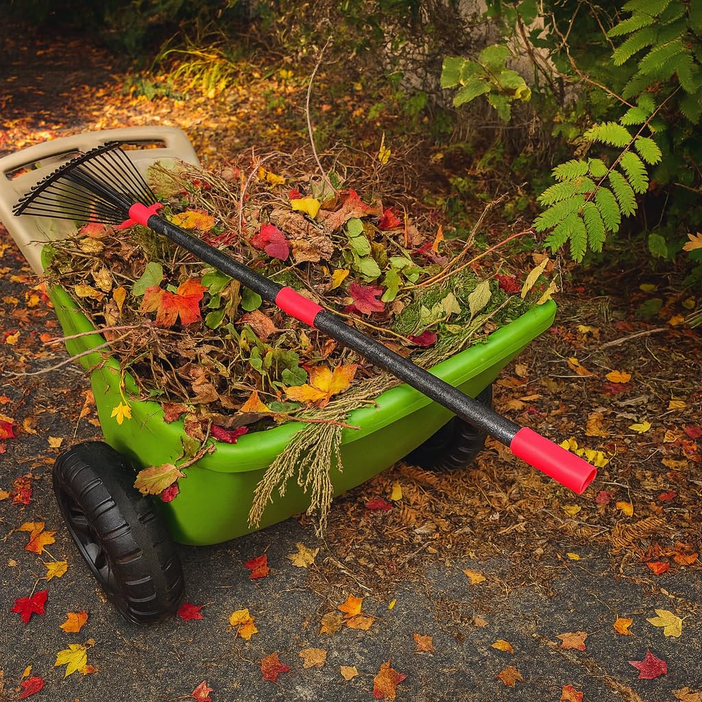 Cogardenshower ideal for leaves, needles, and debris around beds and lawns.