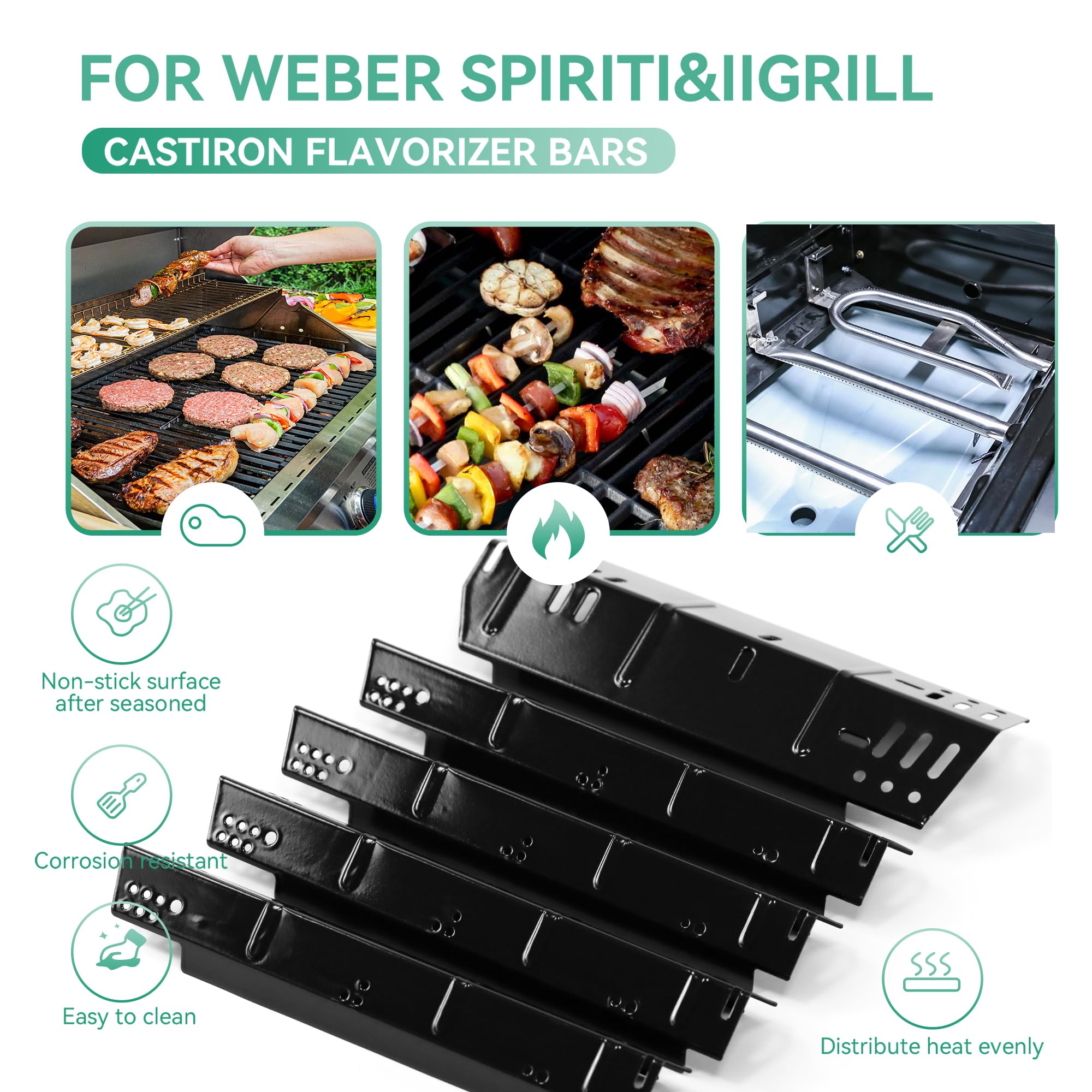 COGRICHBF Dyna-Glo compatibility with 3-5 burner grills for replacement