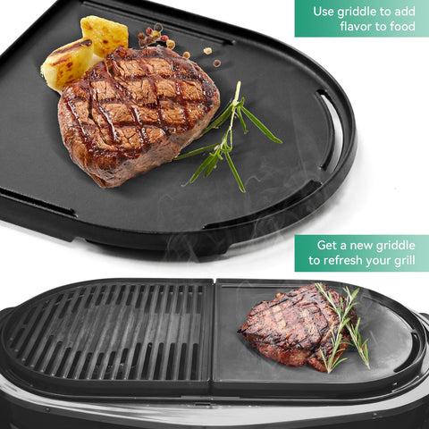 COGRICHBF easy-maintenance guidance for cast iron griddle after use