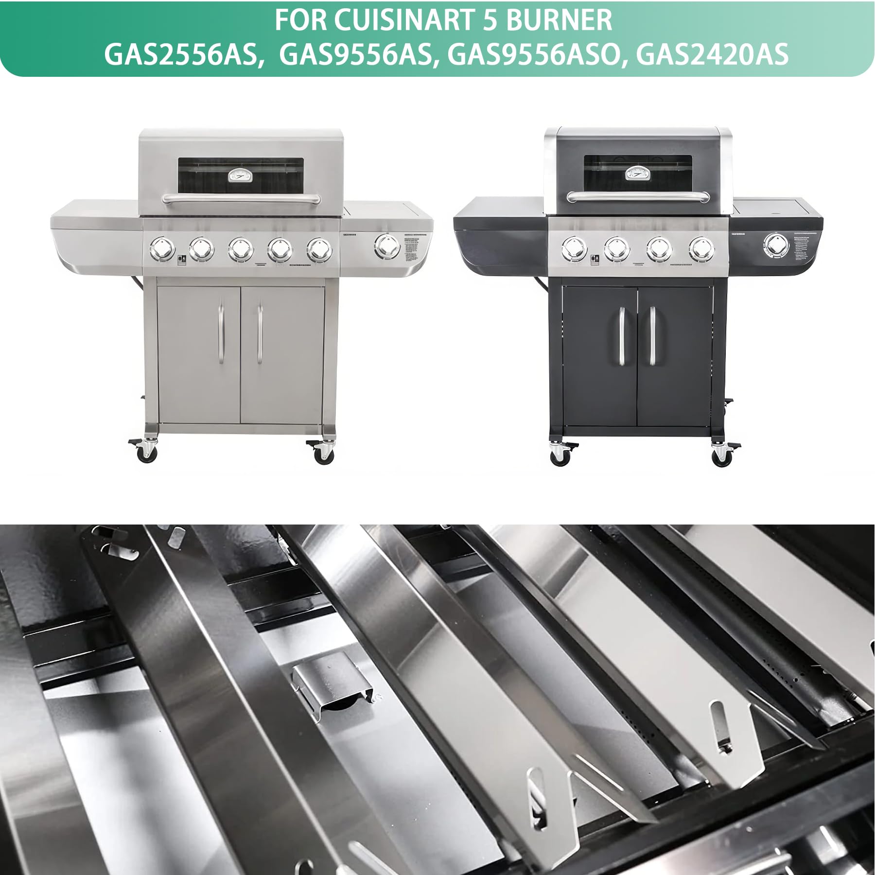 COGRICHBF grill heat plate image demonstrating even heat distribution for cooking