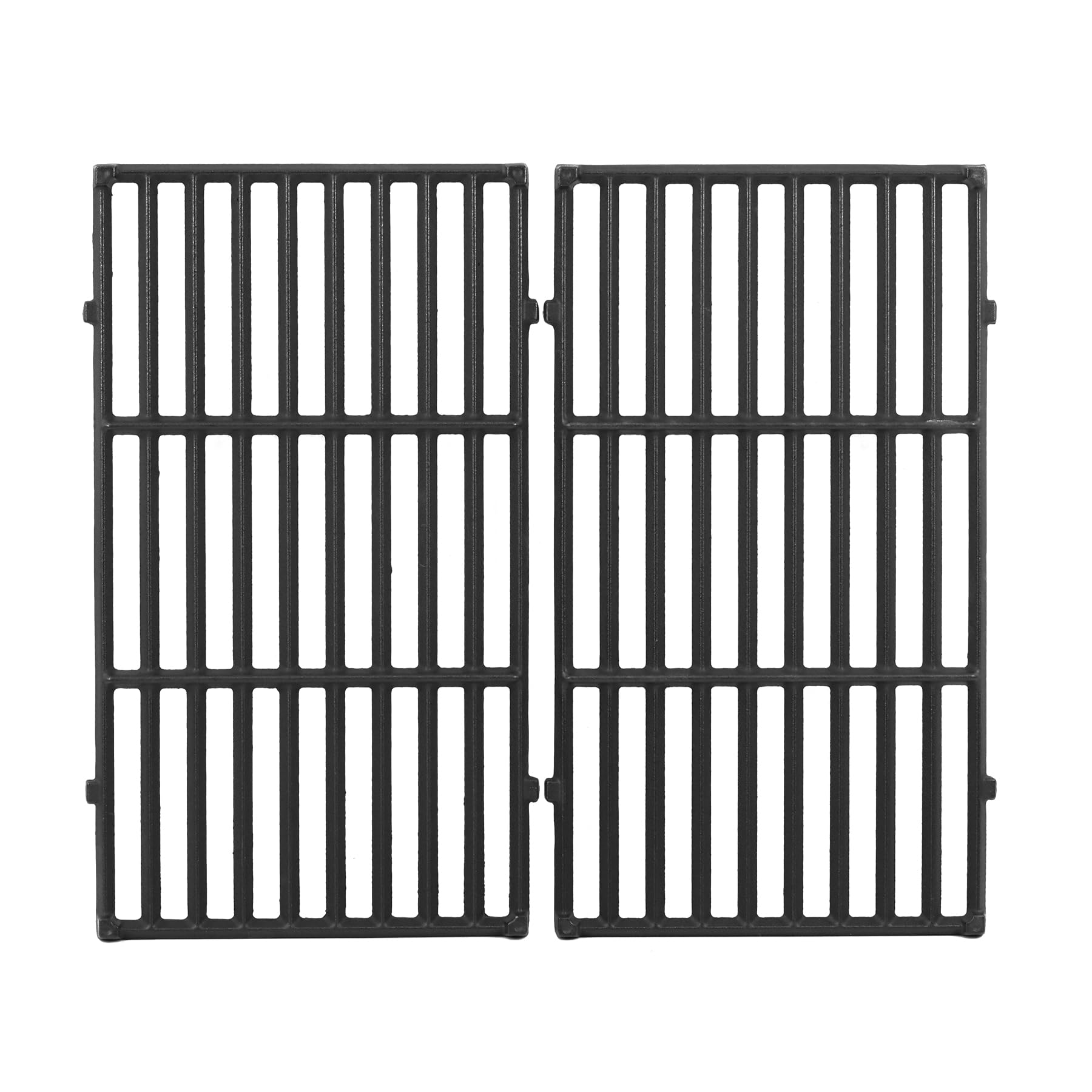 COGRICHBF Spirit E-210 grates front view for even heating.