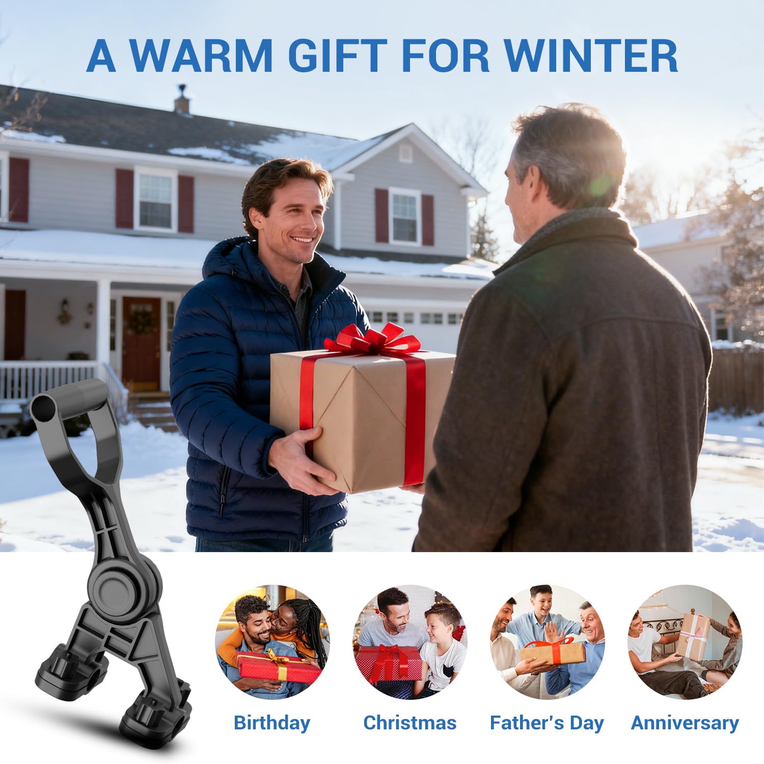 Coinicxcel ergonomic use during snow shoveling