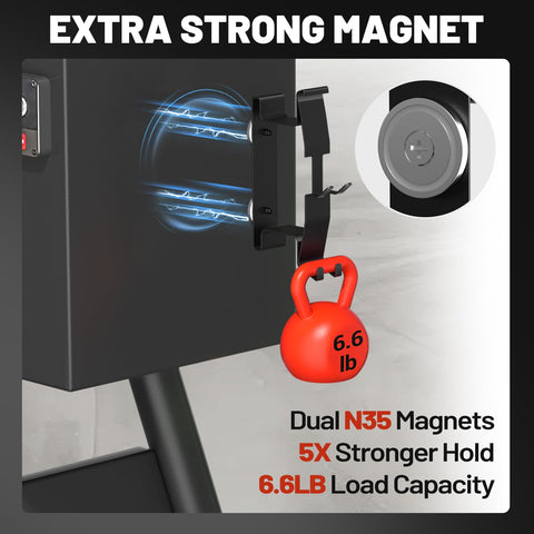 Coinicxcel open plug slot design fits thick cables and large plugs.