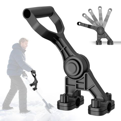 Coinicxcel universal extension shovel handle with adjustable angle for ergonomic use