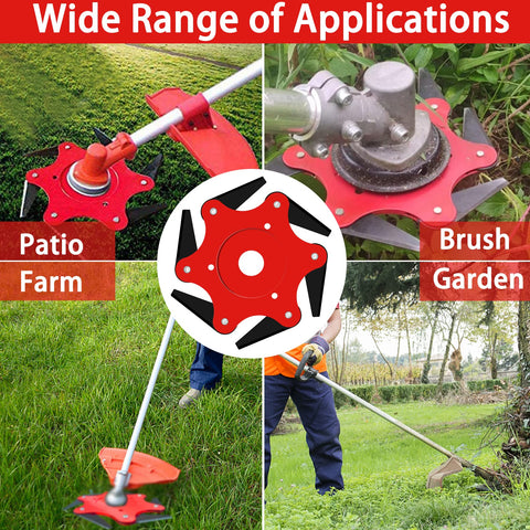 Cokacot 1-inch arbor fit for broad compatibility with many trimmers
