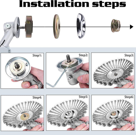 Arbor compatibility: 1 inch left-hand thread ensures a secure fit with compatible tools.