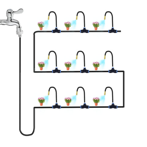 Cokacot garden irrigation system supports versatile planting scenarios and growth.