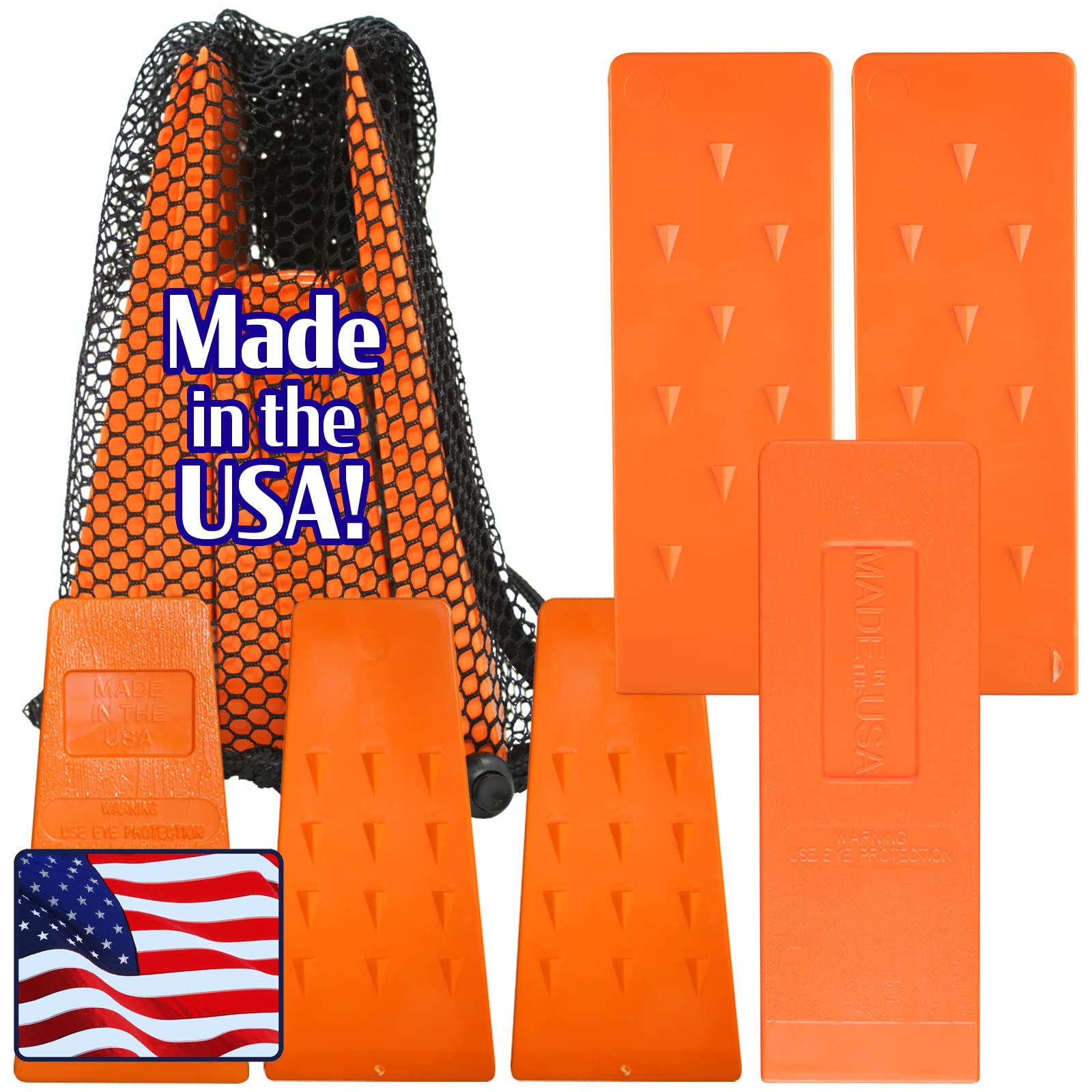 Cold Creek Loggers wedge durable ABS plastic withstands heavy use