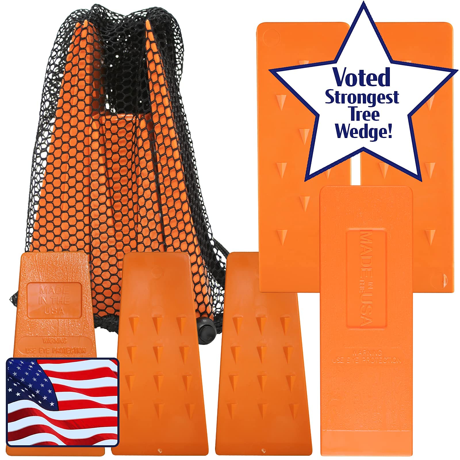 Cold Creek Loggers wedge easy to insert and position for users