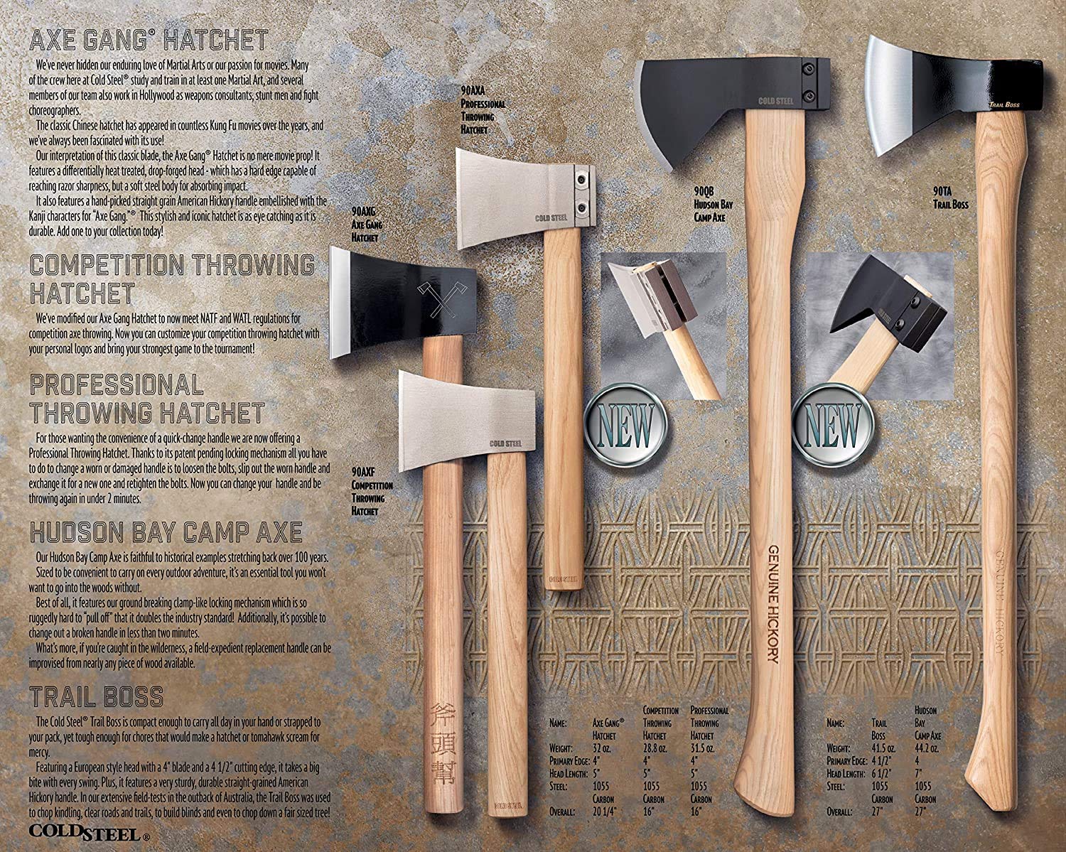 Cold Steel Trail Boss compact design for easy all-day carry.