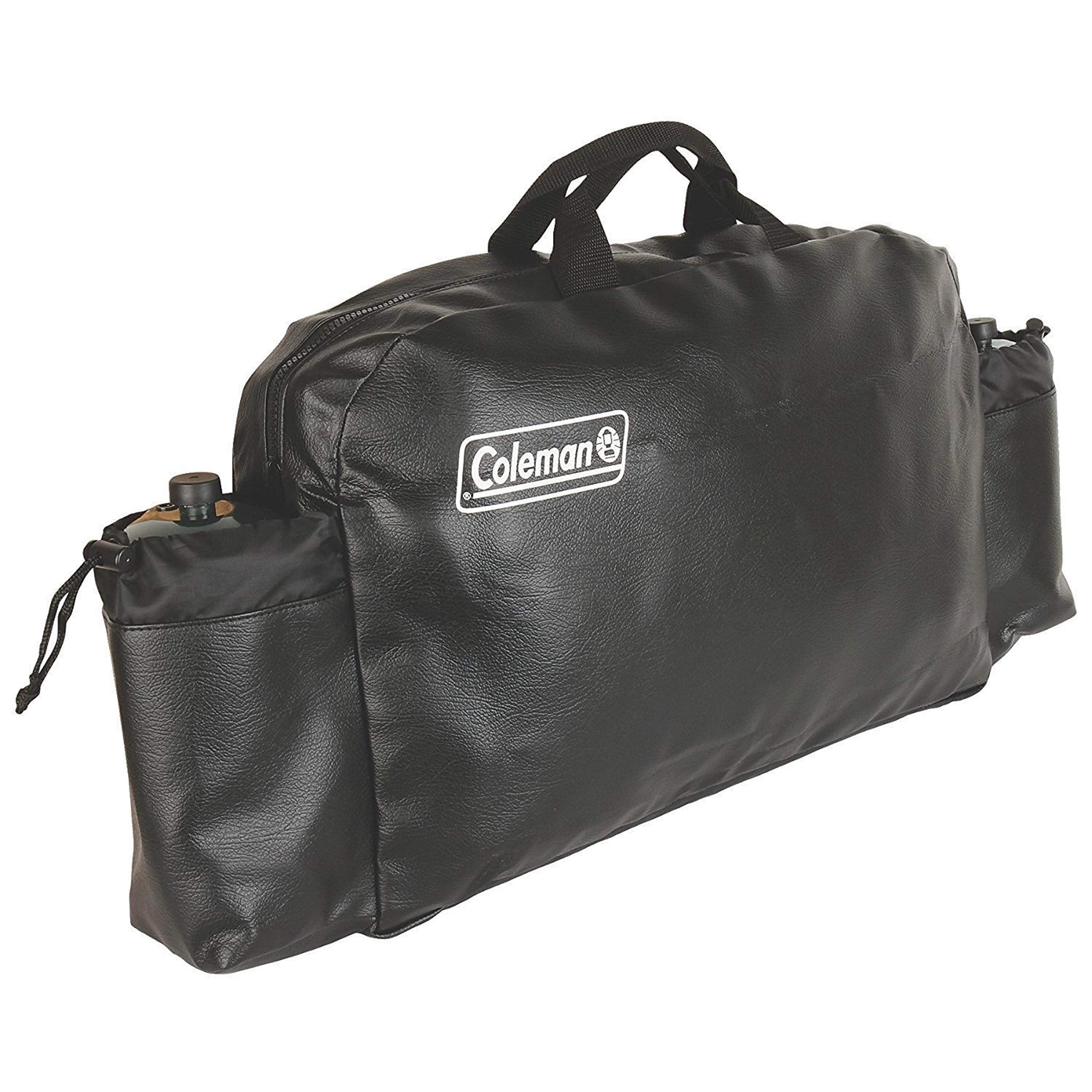 Coleman large stove protective cover protects your stove on camping trips with rugged PVC-coated fabric.