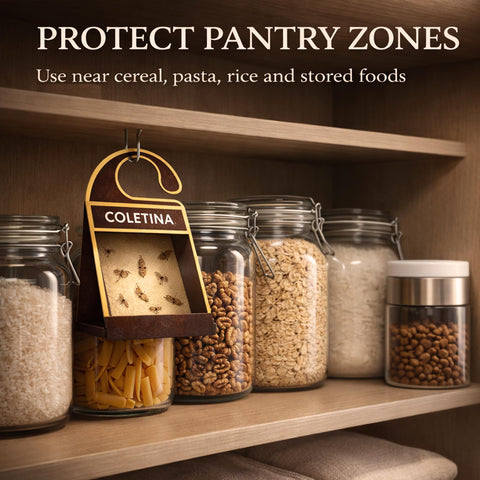 COLETINA traps with simple, quick installation steps.