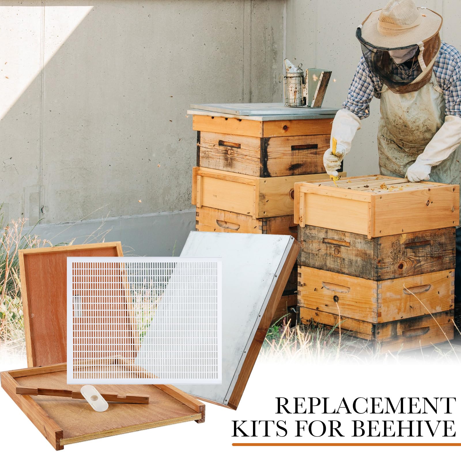 Colingmill beeswax dipped parts enhancing hive durability