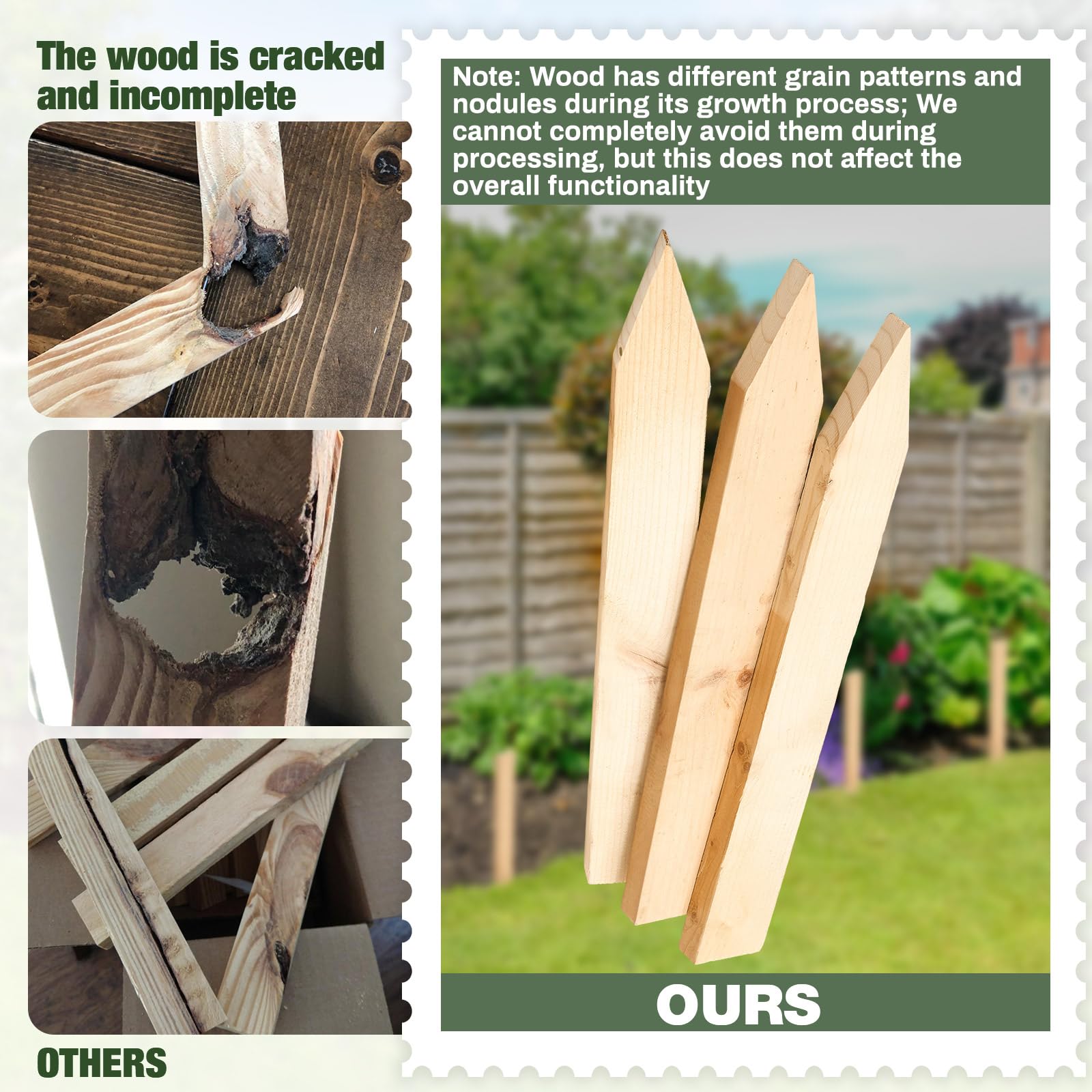 Colingmill 18-inch stake enables quick soil insertion with minimal effort.